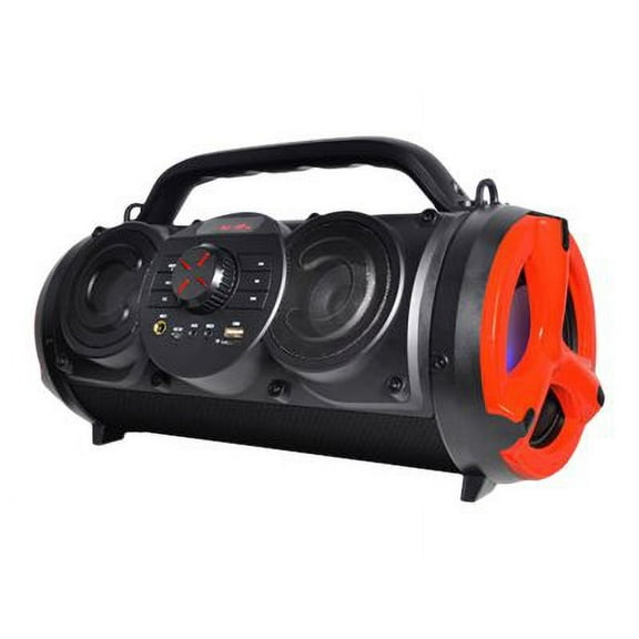 Boytone BT-18RG - Boombox speaker - for portable use - 2.1-channel - 25 Watt - red-orange