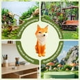 thumbnail image 4 of ICERUN Garden Statues,Resin Garden Fox Figure Yard Decor,Home Accent Garden Statues for Outside,Style2, 4 of 7