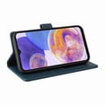 thumbnail image 3 of Allytech Samsung Galaxy A23 5G Case Synthetic Leather Case, Book Folding Flip Case with Kickstand Credit Card Slot Magnetic Closure Protective Cover for Galaxy A23 5G - Blue, 3 of 7