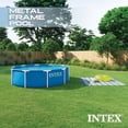 thumbnail image 3 of INTEX 28200EP 10Ft X 30In Metal Frame Above Ground Pool, Pool Only (Pump Not Included), 3 of 5