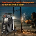 thumbnail image 3 of Zateety  2-Tier 4 Drawers Welding Cart, Welder Cart with 265LBS Static Weight Capacity, 360° Swivel Wheels, Tank Storage Safety Chains, Heavy Duty Rolling for Mig Welder and Plasma Cutter, 3 of 13