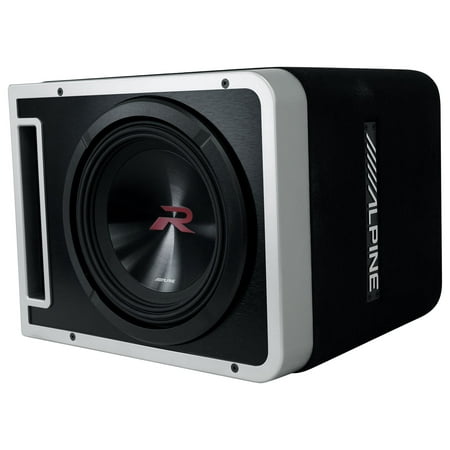 Alpine - Halo R2-Series 10" Dual Voice Coil 4-Ohm Loaded Subwoofer Enclosure - Black