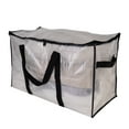 thumbnail image 5 of Organize It All 2 Pack Foldable Heavy Duty Storage Bags in Clear, 5 of 9