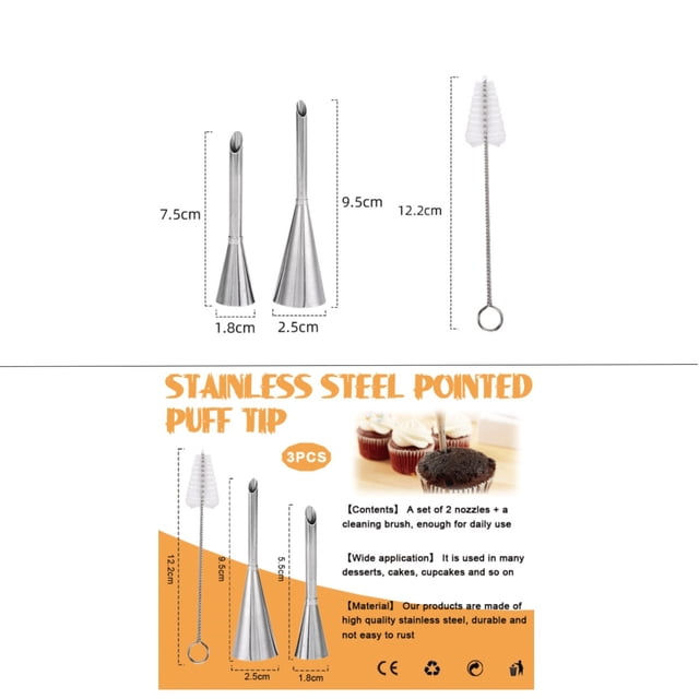 Mango de acero inoxidable duradero, cepillos triangulares de nailon para limpieza multifuncional, accesorios para herramientas de horneado reutilizables con lazo para colgar fácilmente, adecuados