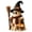 A-WN7x, variant on DVKOVI Halloween Decoration Vintage Patchwork Ghost Ornament with Pumpkin Lantern White One Size 1 Count