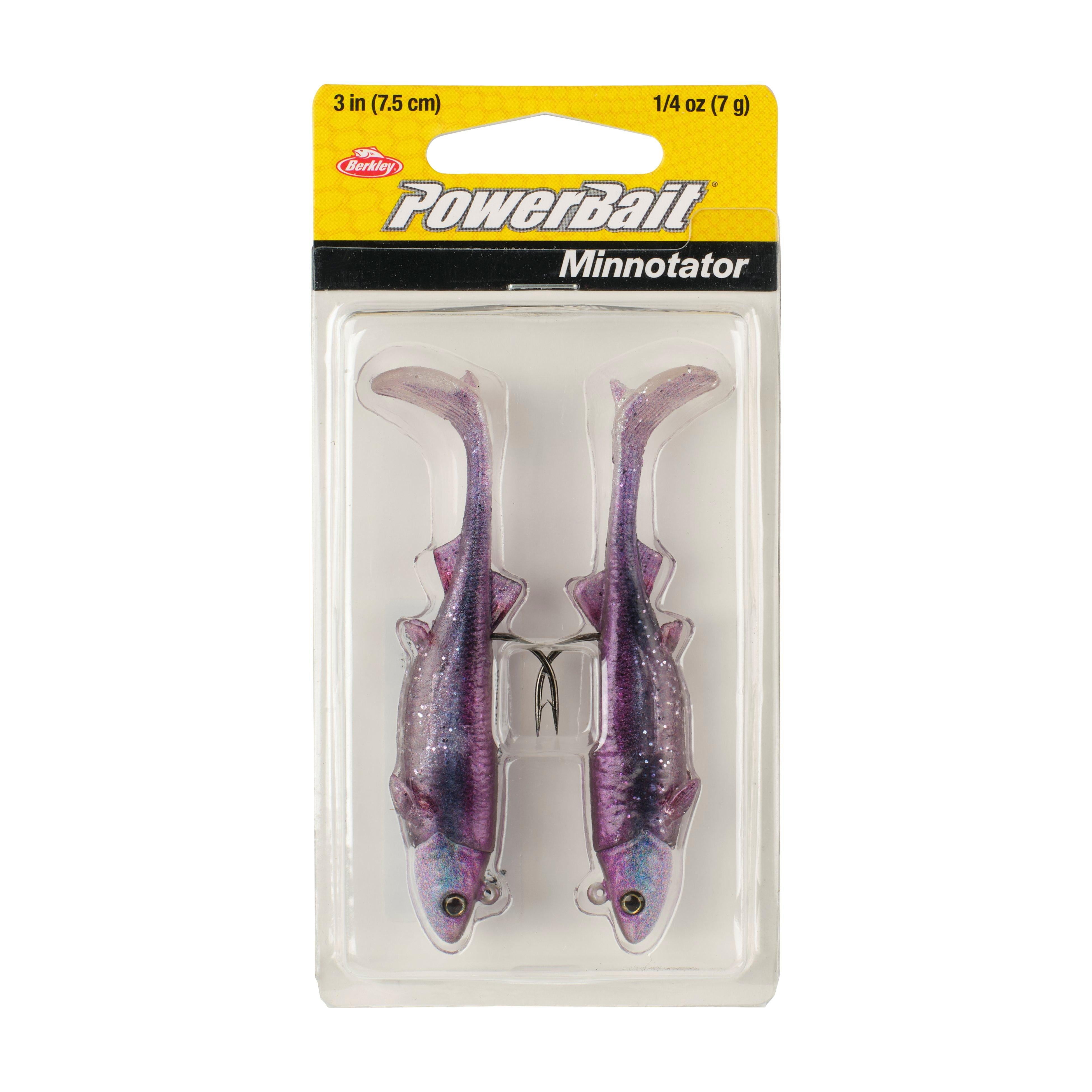 Berkley PowerBait® Minnotator, 3 in, Purple Shiner