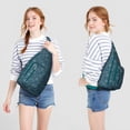 thumbnail image 4 of Universe Shoulder Backpack - Cosmic Star Field Pattern with Glow-in-the-Dark Details, Lightweight Anti-Theft Daypack, 4 of 4