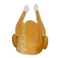 thumbnail image 3 of OutmaxHome Roasted Turkey Hat for Adults, Women, Men, Thanksgiving Halloween Turkey Costume Funny Hat for Christmas Holiday Party Favors Party Supplies, 3 of 6