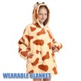 thumbnail image 2 of Sudadera Con Capucha De Manta, Jersey De Forro Polar Gigante Con Bolsillo Frontal Grande, Súper Suave, Cálido, Cómodo Para Adultos, Hombres, Mujeres, Adolescentes, Niños, Esposa, Novia Muyoka Hogar, 2 of 7