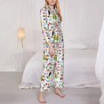thumbnail image 3 of Sikiie Cartoon Wild Animals Pajamas for Women Set, Womens Pajama Sets, Lounge Sets for Women, 2pjs for Women-XX-Large, 3 of 7