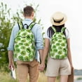 thumbnail image 3 of Salouo Green Kiwi for Travel Backpack for Men Women,Casual Laptop Backpack Daypack Business Work Bag for Travel、Hiking、Weekend -Medium, 3 of 5