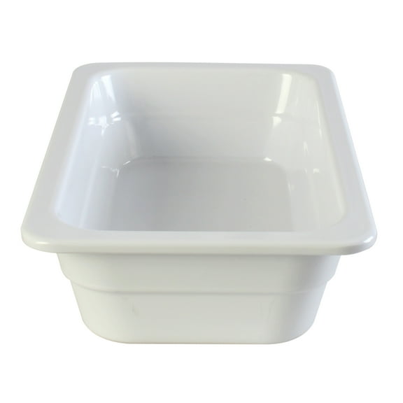 Excellante Gastronorm pan melamine container, 1/4 size, 65mm/ 2 1/2" deep, comes in each