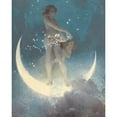 thumbnail image 3 of Blashfield, Edwin 20x24 Black Modern Framed Museum Art Print Titled - Spring Scattering Stars, 3 of 5