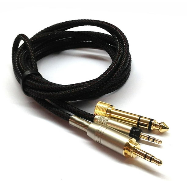 Neomusicia Replacement Cable For Krk Kns8400 Kns6400 Headphone Braided Wire Audio Upgrade Hifi Stereo Cord 3m 9ft Walmart Com Walmart Com