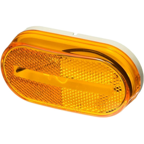 Peterson Manufacturing Marker Light V108WA - Reflector, Incandescent Amber - Yellow