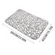 thumbnail image 3 of Alfombras de baño, alfombras para sala de estar, alfombras de área, alfombras de baño de espuma viscoelástica con rayas gruesas, alfombras de baño de terciopelo suave y absorbente, con lunares en la p, 3 of 8