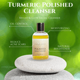 thumbnail image 4 of Turmeric Polished Facial Cleanser - 4 oz by LatherGreen, 4 of 8