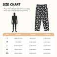 thumbnail image 2 of Pajama Pants Women - soccer Football black Soft Breathable Sleep & Lounge Pants for Women, Comfy Casual Pj Pants Bottoms with Pockets, 2 of 7