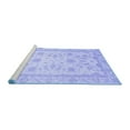 thumbnail image 2 of Ahgly Company Machine Washable Indoor Rectangle Oriental Blue Modern Area Rugs, 5' x 8', 2 of 4