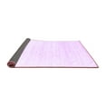thumbnail image 2 of Ahgly Company Indoor Square Solid Purple Modern Area Rugs, 5' Square, 2 of 4
