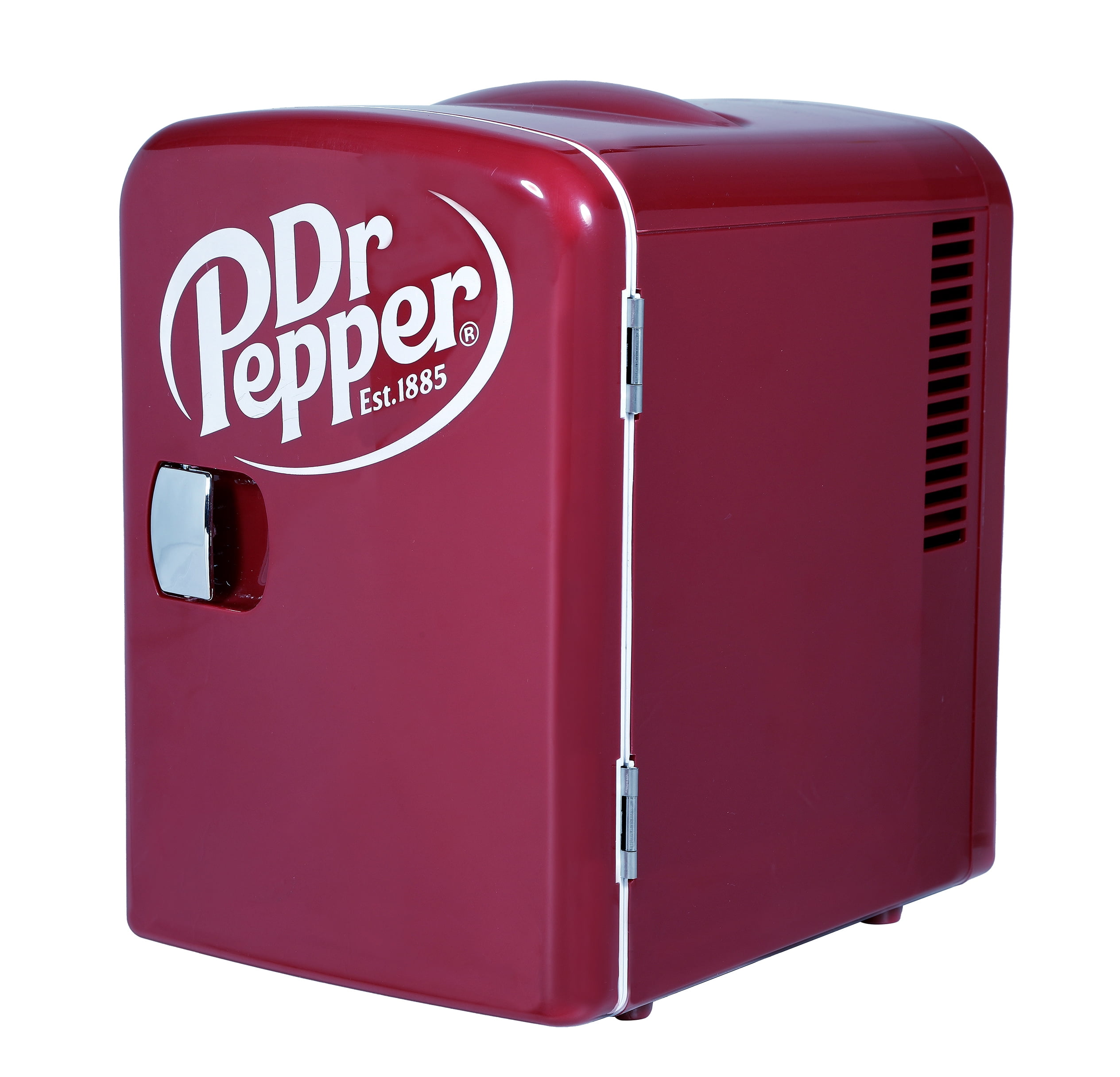 pepper Dr. Pepper, 6 Can Beverage Refrigerator, MIS153DRP, Red - Walmart