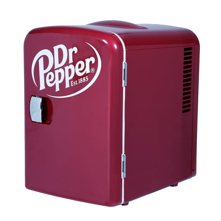 Dr. Pepper, 6 Can Beverage Refrigerator, MIS153DRP, Red - Walmart.com