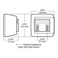 thumbnail image 3 of Peterson Mfg. Trailer Light Kit V941 Tail Light; LED; Can Be Submerged In Water; Square, 3 of 3
