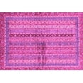 thumbnail image 1 of Ahgly Company Indoor Rectangle Oriental Pink Modern Area Rugs, 5' x 7', 1 of 4