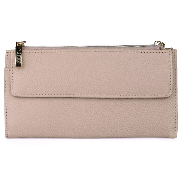 Cartera Dopp Cosmopolitan RFID en piel colorete 20x11x2 cm