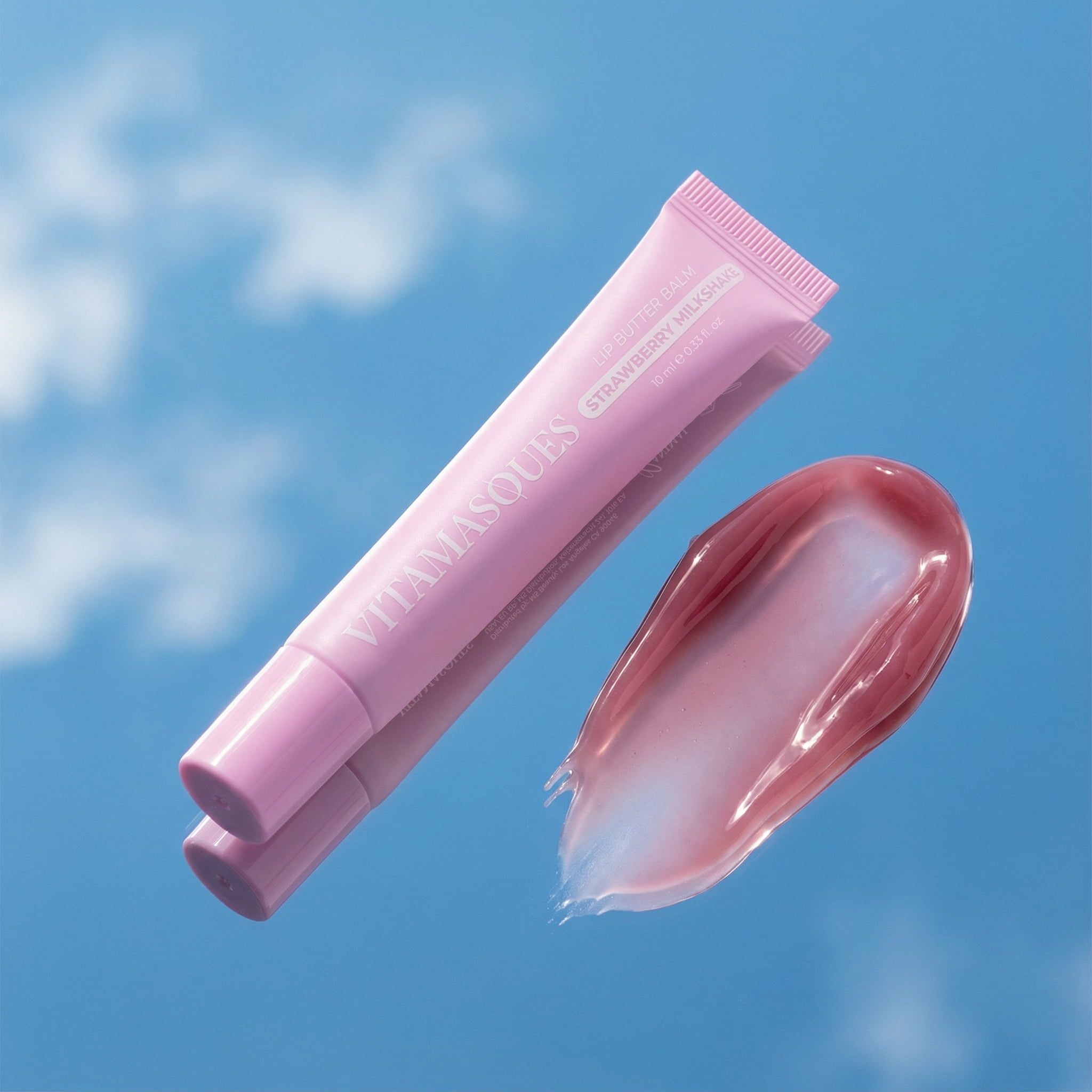 Vitamasques Lip Butter Balm - Strawberry Milkshake, 0.33 fl oz