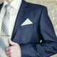 thumbnail image 4 of 2 pañuelos de bolsillo blancos elegantes para hombre, pañuelos de traje, pañuelos de bolsillo para hombre, accesorio para traje de boda, 4 of 7