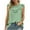 Green, variant on Summer Tank Tops For Women Sevevn Fashion Woman Round Neck Sleeveless Blouse T-Shirt Solid Summer Tops Blouse Camisoles Wide Strap Tank Tops For Women