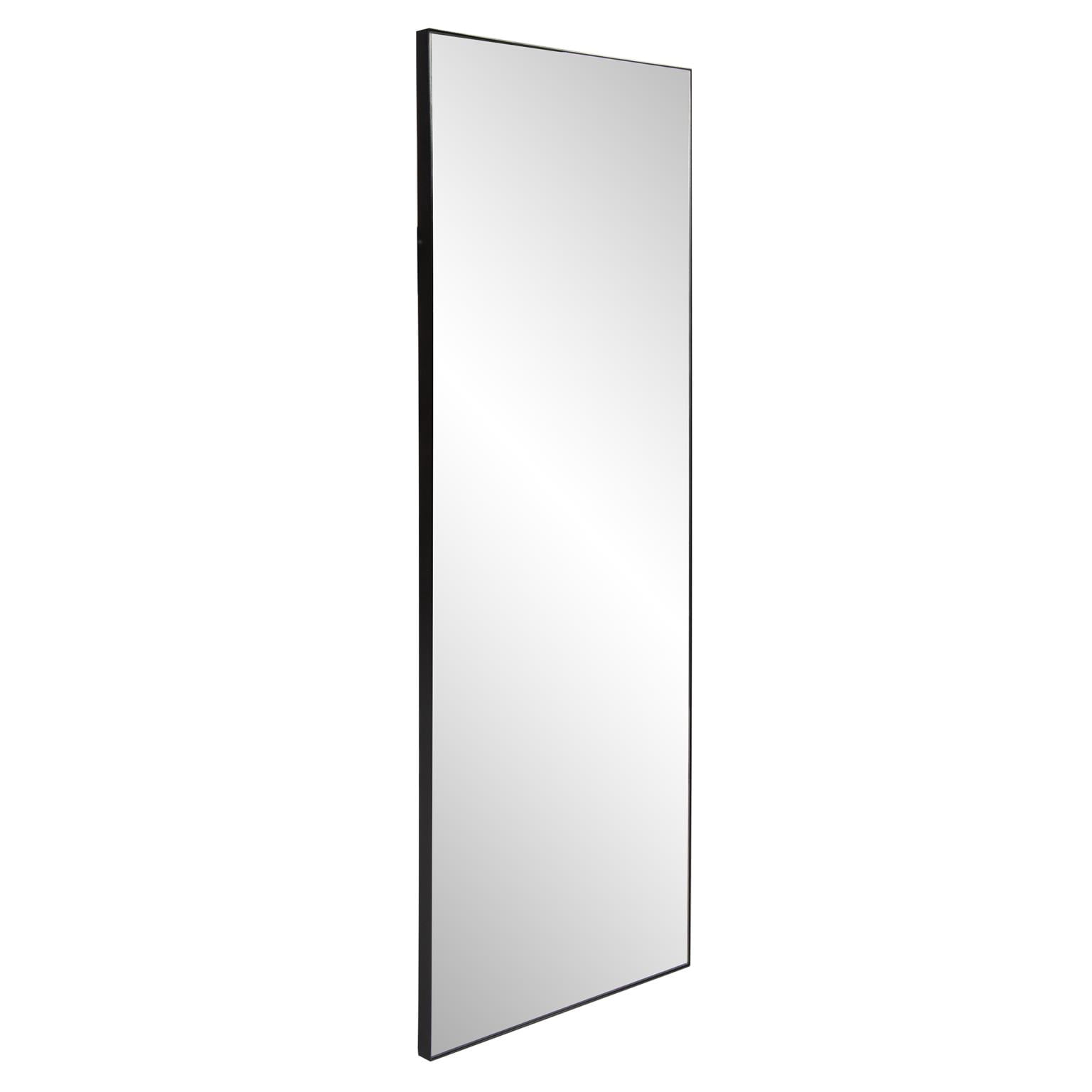 Tyler Dillon Stainless Steel Framed Wall Mirror, Van Buren Collection