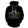 thumbnail image 1 of Sudadera con capucha estilo Diablo para hombre, estilo hip hop, con cremallera, estilo informal, con capucha, para adolescentes, manga larga, divertida., 1 of 6