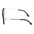 thumbnail image 2 of Large Men Premium Blue Blocking Reading Glasses - Rectangular TR90 Frame with Metal Temple - Anti Fatigue Readers +3.00, 2 of 3