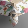 thumbnail image 5 of Pugs and Pioneer Flower Square Tablecloth,Waterproof Square Table Cover,Wipeable Spillproof Washable Table Cover for Home Kitchen Party Decor 60"x60"(152x152cm), 5 of 6