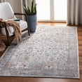 thumbnail image 2 of SAFAVIEH Oregon Creighton Floral Bordered Area Rug, Grey/Ivory, 8' x 8' Square, 2 of 8