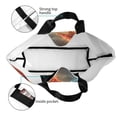 thumbnail image 3 of Yiaed Red And Blue Fire Dragon B Print Handbag for Women Tote Purse Shoulder Bag Large Fashion Hobo Purse Handbag Shopping Tote, 3 of 5