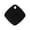 Black, variant on Mini Pet GPS Tracker for Cats & Dogs - Worldwide No Monthly Fee, Waterproof & Lightweight , Works with /Android, Real-Time Tracking (Find Tag App) - Fits All Collars Black 3.8x3.8x0.7cm