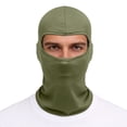 thumbnail image 2 of Men's UV Protection Neck Gaiter Face Mask, Breathable Sunscreen Bandana for Cycling Outdoor Sports, Army Green, 2 of 4