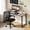 Nature, variant on Dkelincs 40 inch Computer Desk and Chair Set Home Office Modern Wood Study Desk & Mesh Ergonomic Height Adjustable Office Chair for Small Spaces, Nature & Black