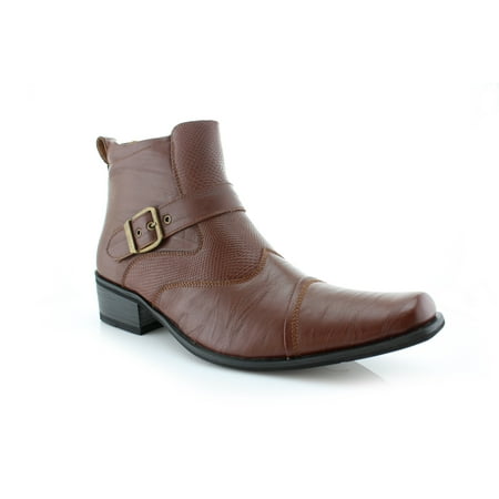 

Alejandro Snake Skin Cowboy Boots Ferro Aldo Buckle Strap Shoes