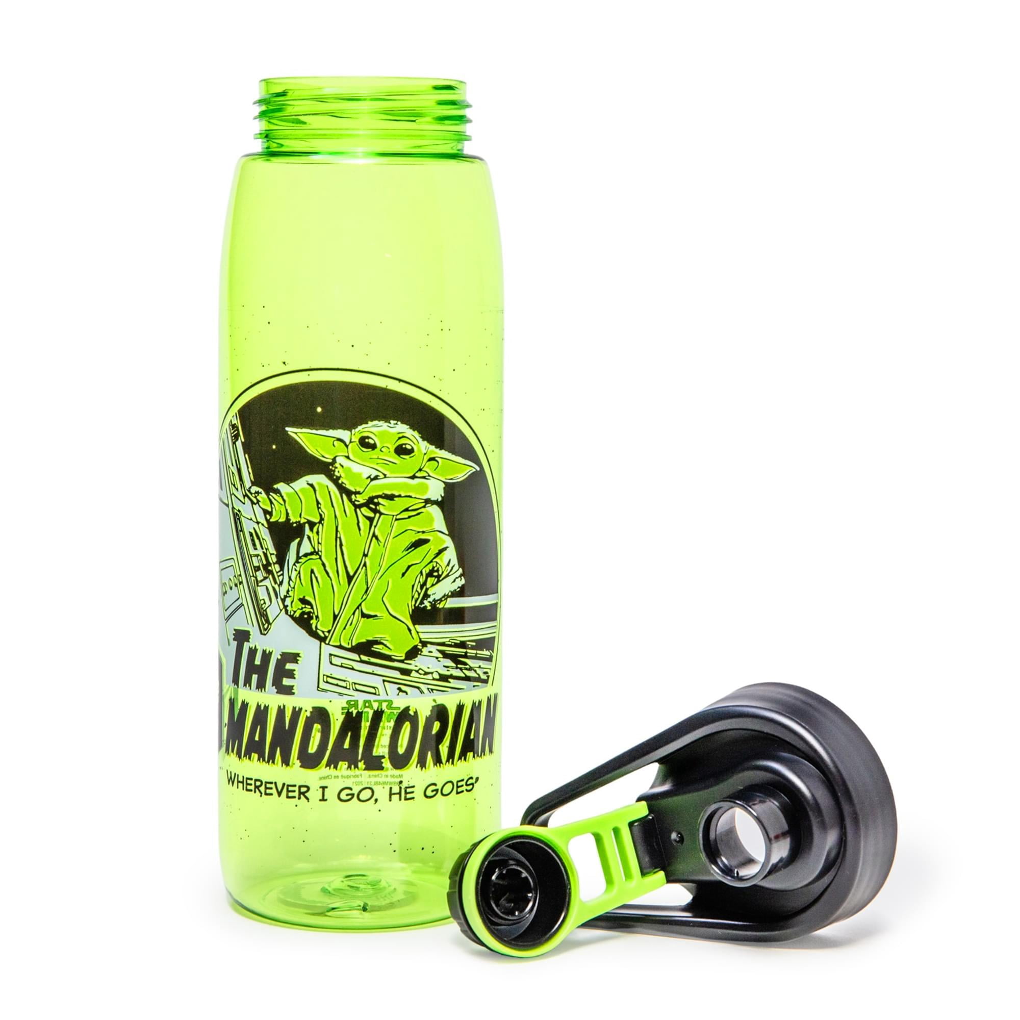 Star Wars The Mandalorian Water Bottle W Screw Lid