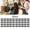 thumbnail image 4 of Clip, Clip Portable en Acier Inoxydable 50pcs pour Coiffeur pour Salon de Coiffure Noir, 4 of 8