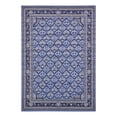 thumbnail image 3 of Unique Loom La Jolla Collection Area Rug - Trellis (10' x 14' 1" Rectangle Blue/Ivory), 3 of 7