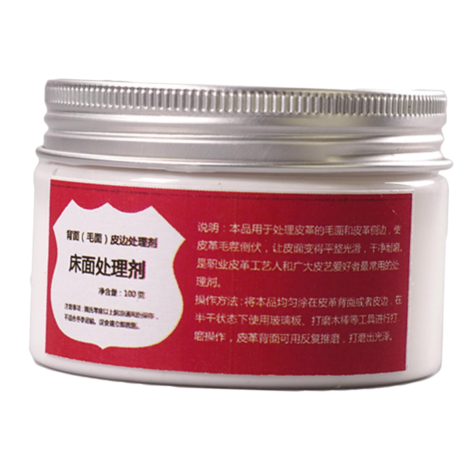 FVDPWYE 100ml Leather Finish Rougher Burnisher Shoes Bags Leathers Care Protects Leather