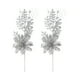 thumbnail image 2 of 2Pcs Christmas Tree Decoration Simulation Flowers Plastic Simulation Flowers For Weddings- Parties Halls And Other Decorations Holiday Gifts, 2 of 6