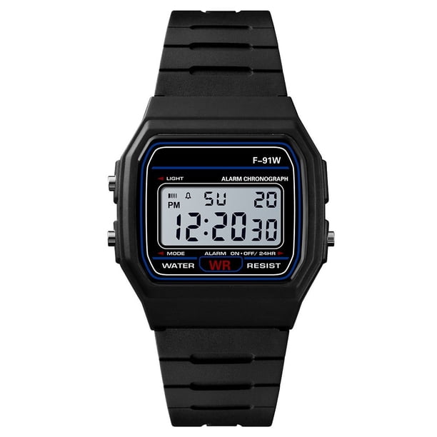 Reloj de pulsera Led impermeable de lujo para hombre, reloj analógico Digital militar deportivo automático luminoso, resistente al agua