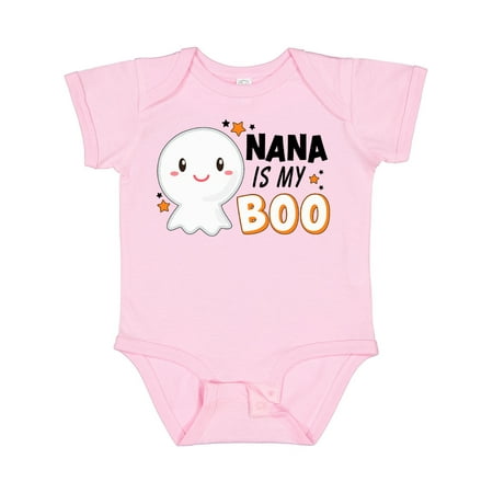 

Inktastic Nana is My Boo with Cute Ghost Gift Baby Boy or Baby Girl Bodysuit
