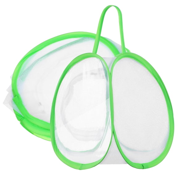 OUNONA 2Pack Butterfly House for Caterpillars Mesh Fabric Transparent Observation for Outdoors
